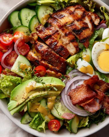 Chicken Cobb Salad High-protein easy dinner