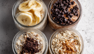 Overnight oats recipes