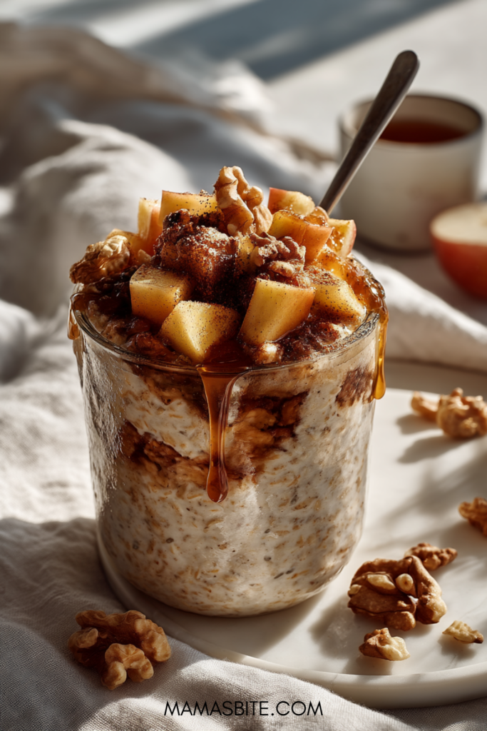 Apple Cinnamon Overnight Oats