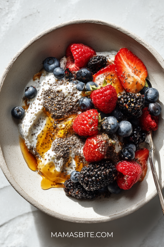 Chia Seed Yogurt Bowl