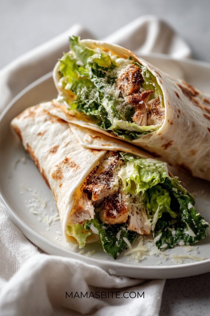 Chicken Caesar Wraps