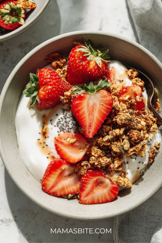 Classic Greek Yogurt Berry Bowl