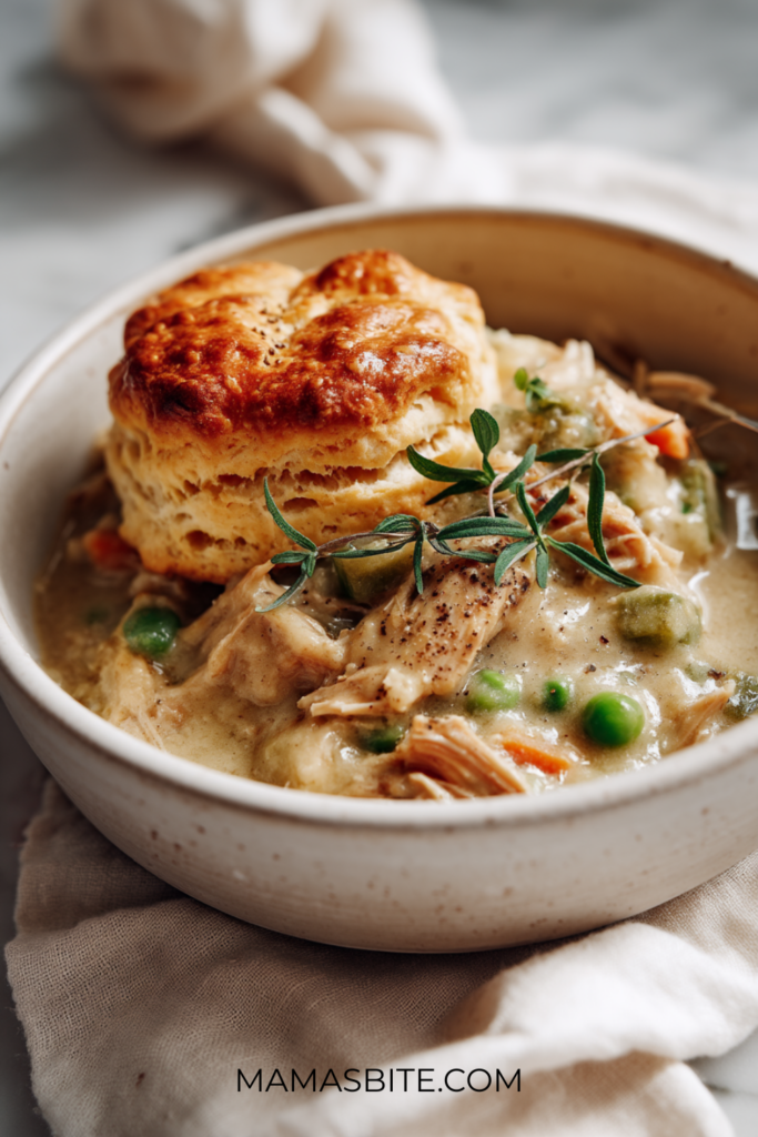 Crockpot Chicken Pot Pie