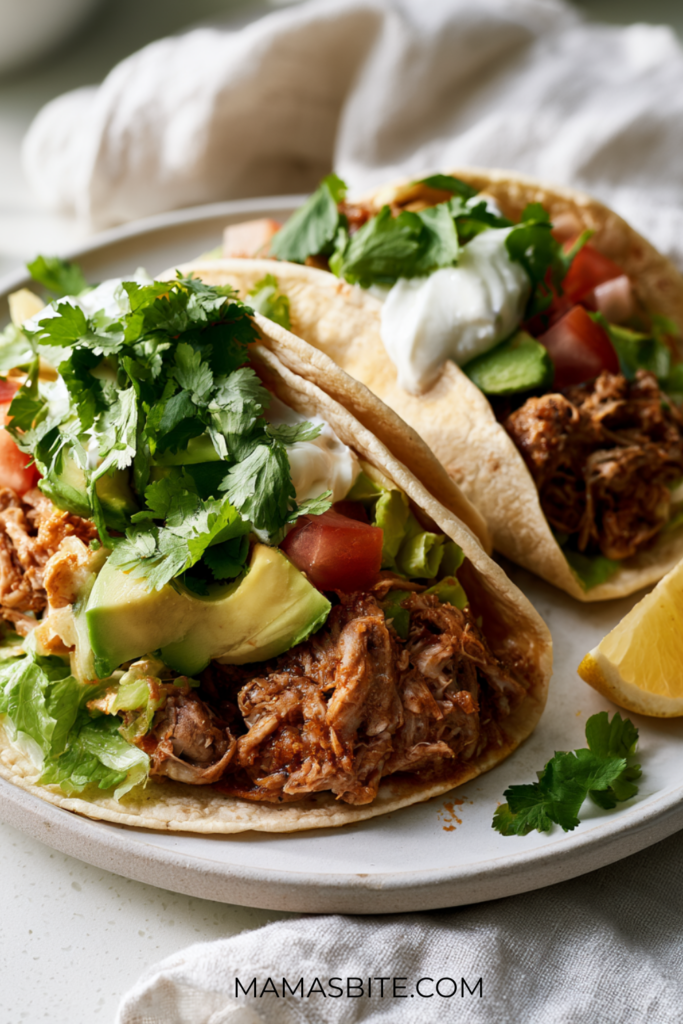 Crockpot Chicken Tacos
