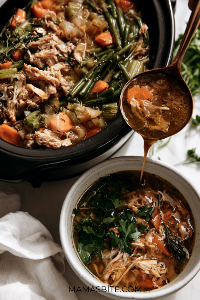 Crockpot Chicken and Vegetable Soup