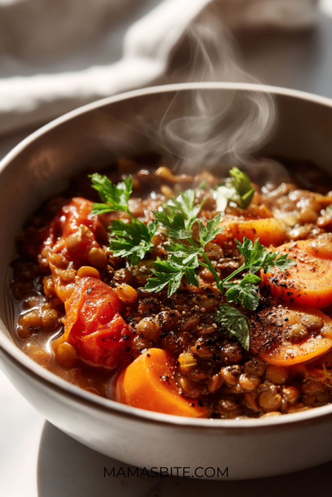 Crockpot Lentil Soup