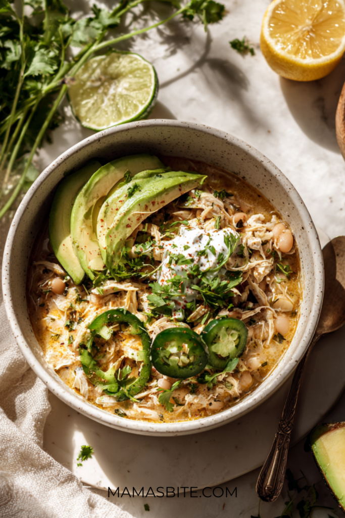 Crockpot White Chicken Chili