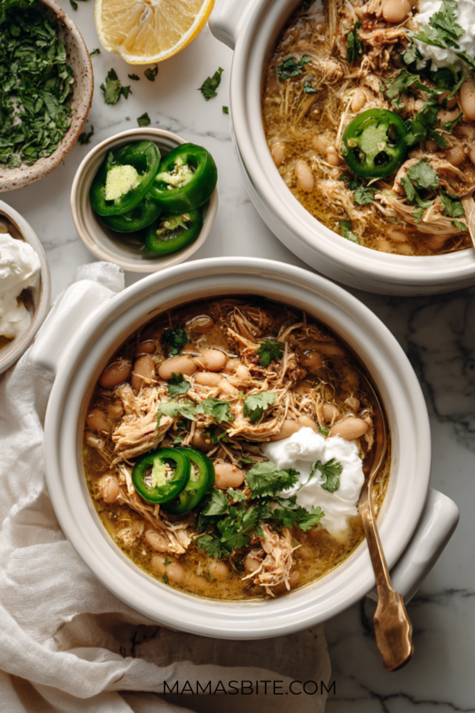 Crockpot White Chicken Chili