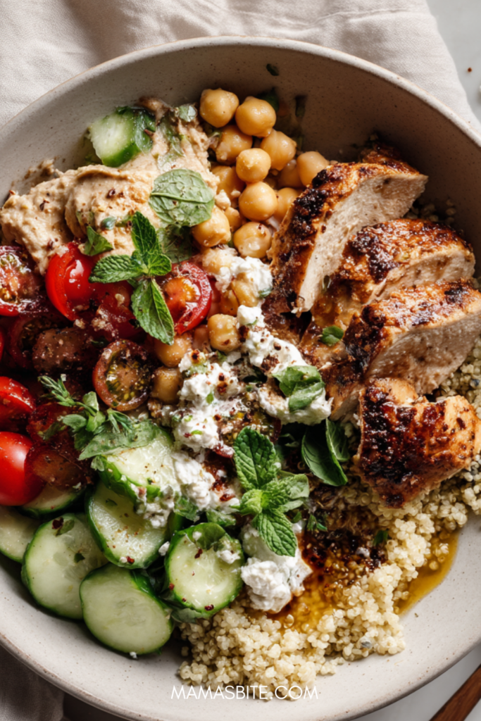 Greek Chicken Grain Bowl