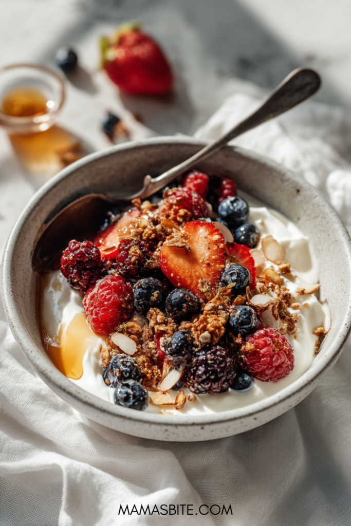 Greek Yogurt Berry Breakfast Parfait
