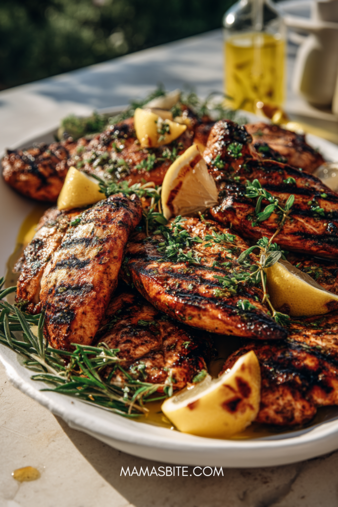 Grilled Greek Chicken