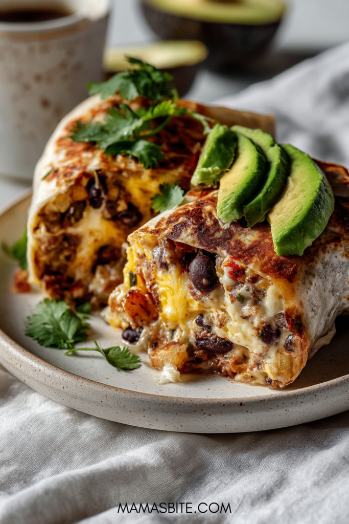 Healthy Breakfast Burritos