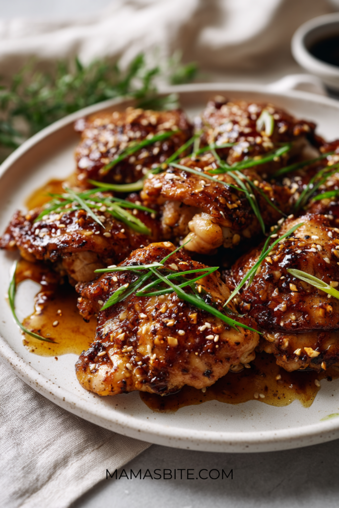 Honey Garlic Crockpot Chicken