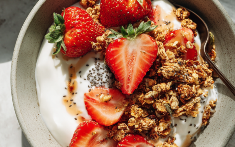 Healthy yogurt bowl recipes