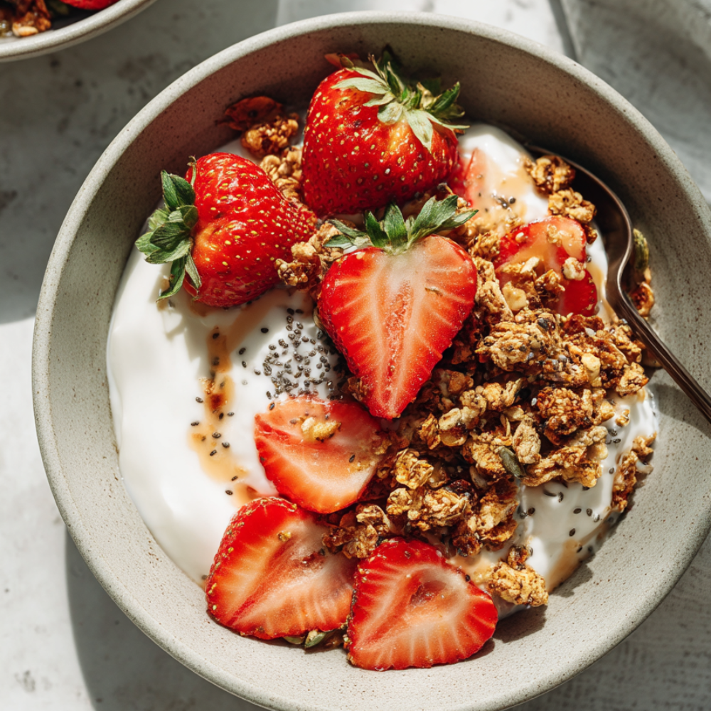 Healthy yogurt bowl recipes