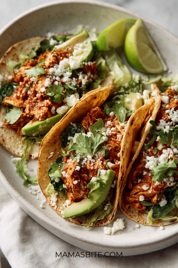Salsa Chicken Tacos