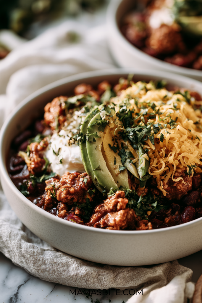Slow Cooker Turkey Chili