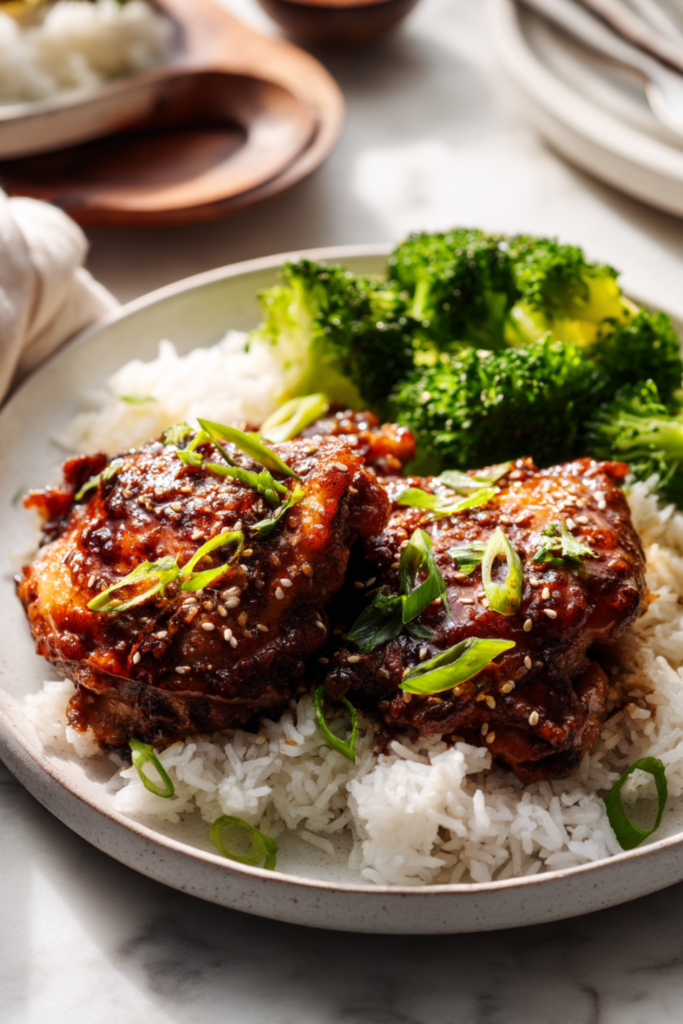 Honey garlic chicken crockpot recipe