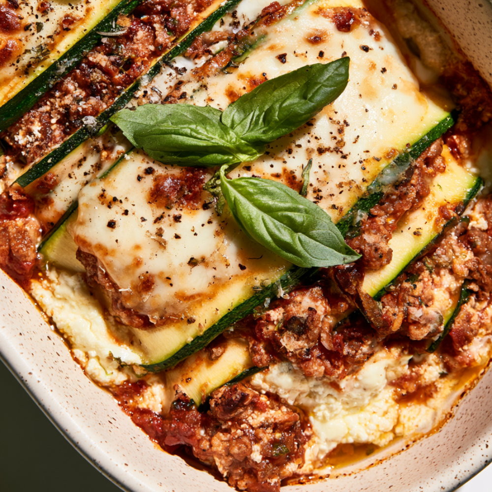 Low-Carb Zucchini Lasagna