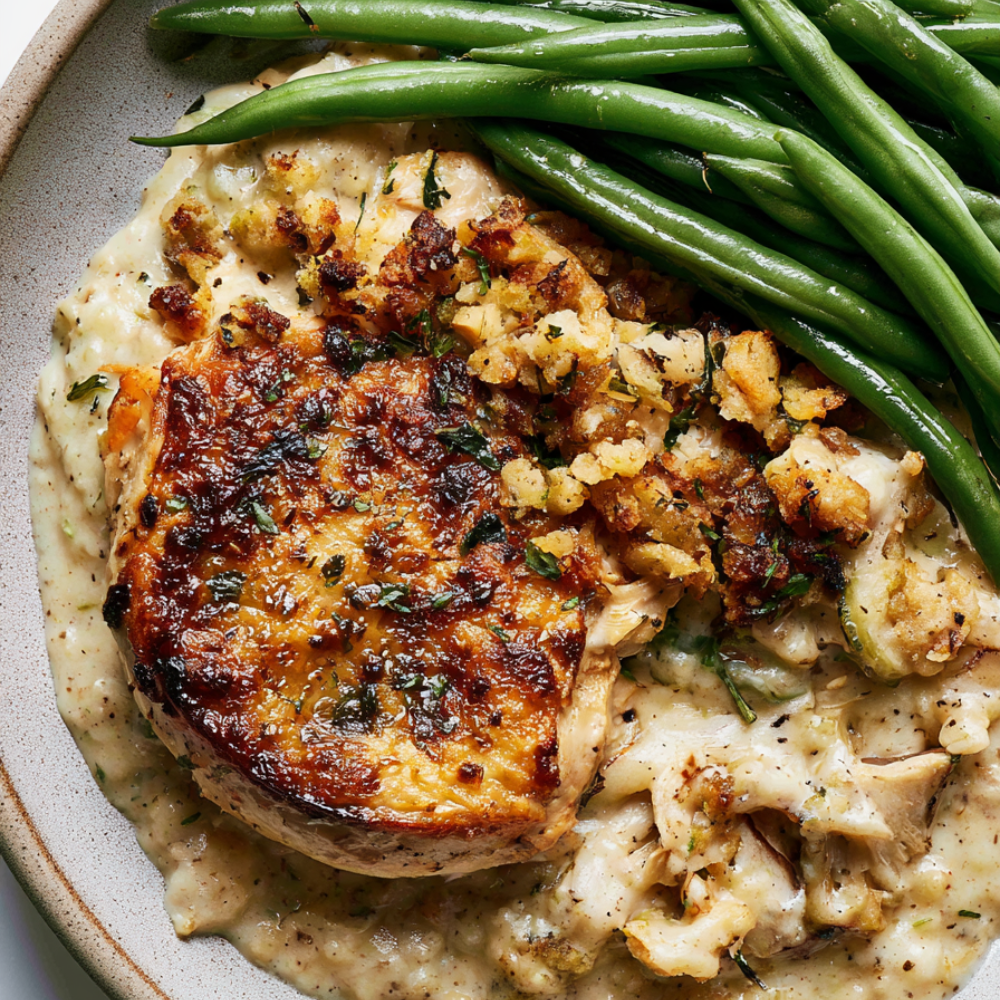 Crockpot Chicken and Stuffing