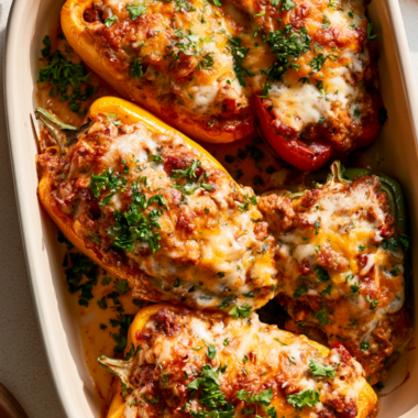 Baked Stuffed Bell Peppers