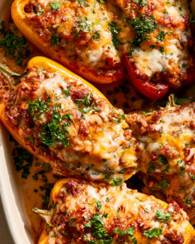 Baked Stuffed Bell Peppers