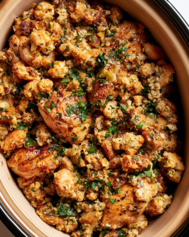 Crockpot Chicken and Stuffing Recipe