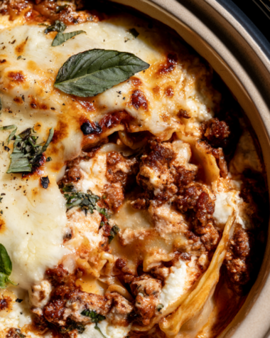 Crockpot Lasagna with Ricotta