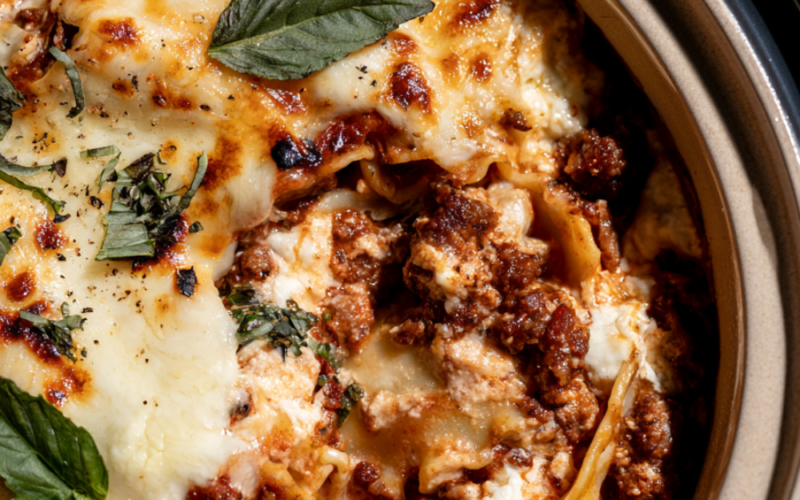 Crockpot Lasagna with Ricotta