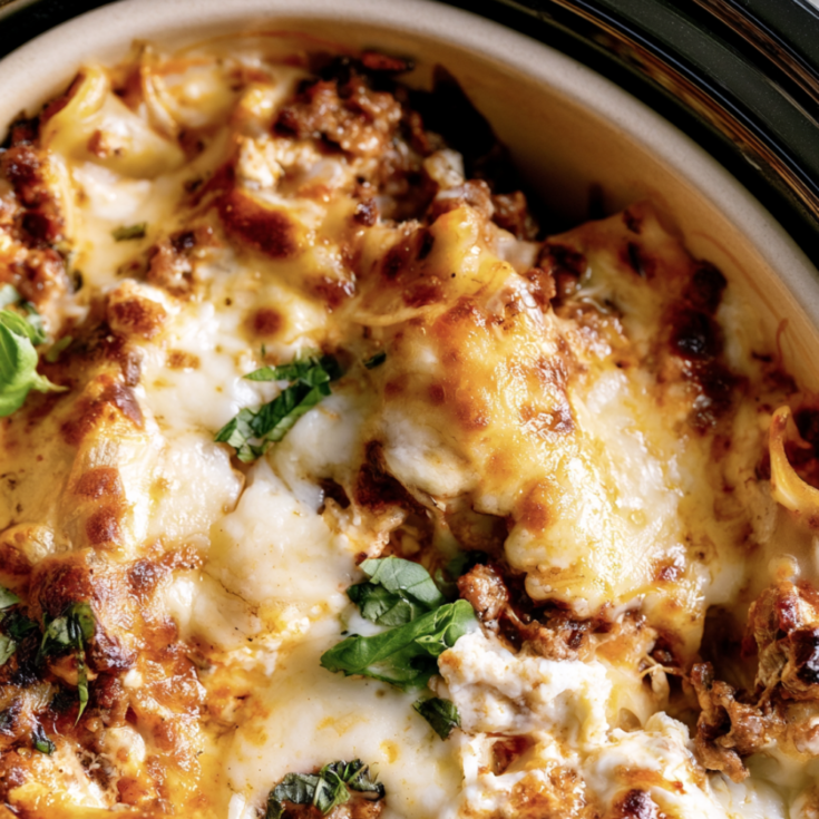 Crockpot Lasagna with Ricotta
