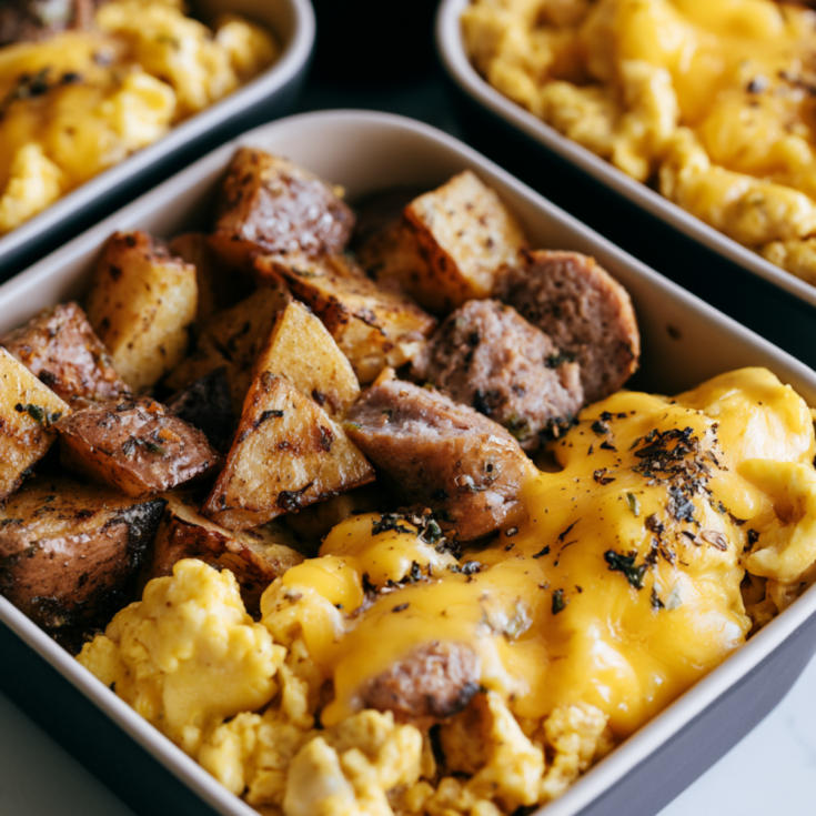 High Protein Breakfast Meal Prep
