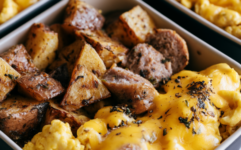 High Protein Breakfast Meal Prep
