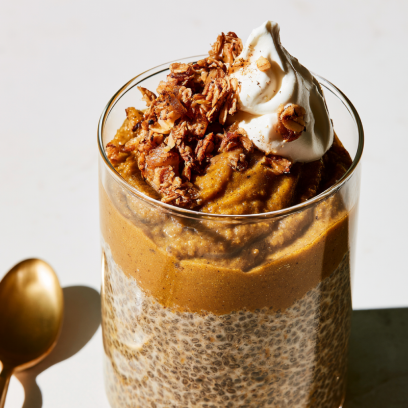 Pumpkin Chia Seed Pudding