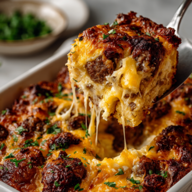 Overnight breakfast casserole