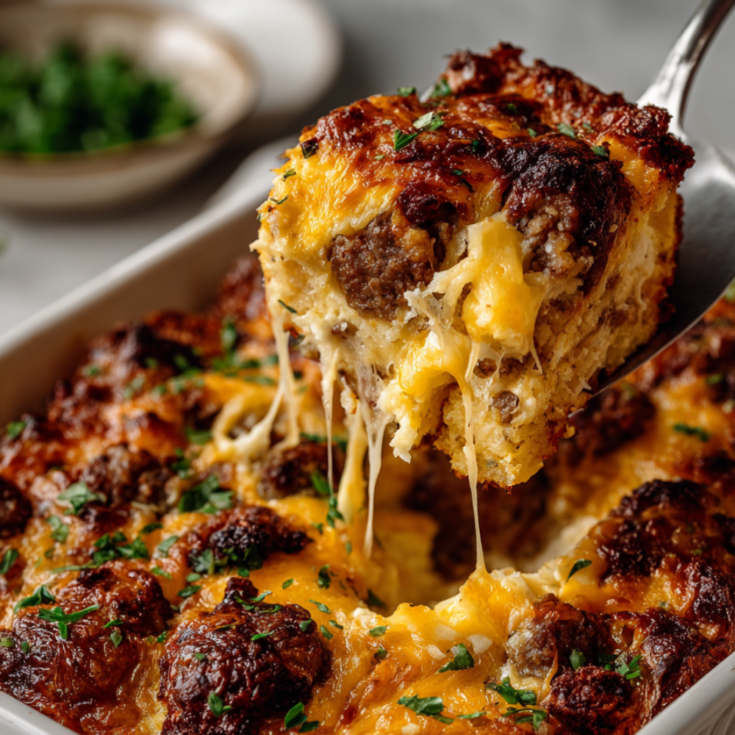 Overnight breakfast casserole