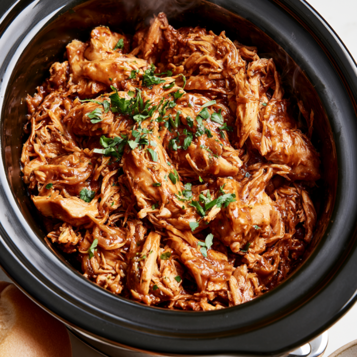 crockpot pulled chicken