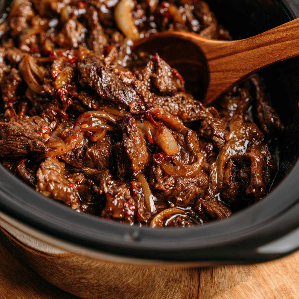 Korean beef crockpot