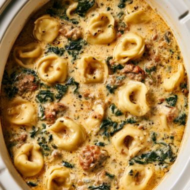 Tortellini Soup Crockpot
