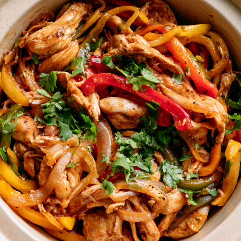 chicken fajitas crockpot